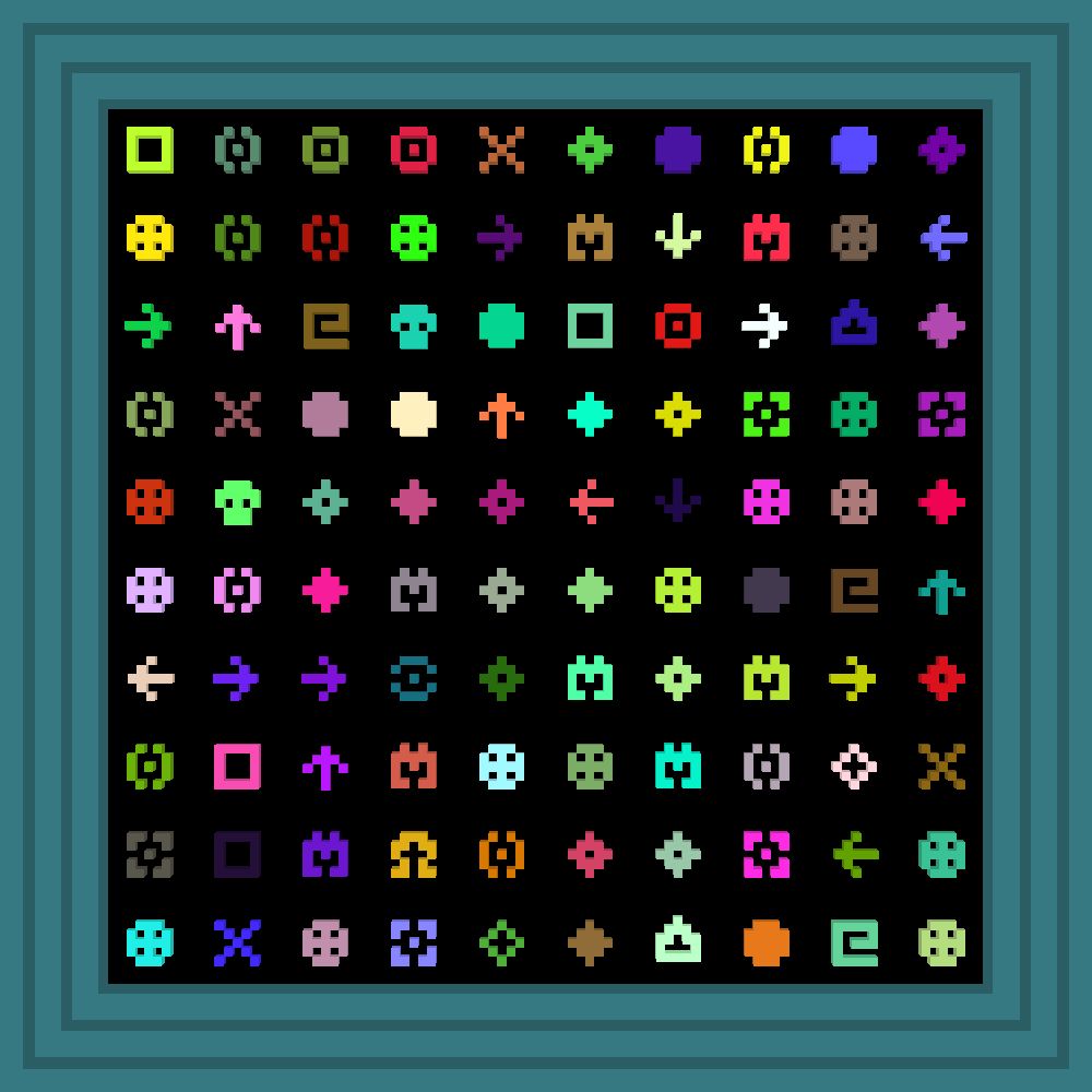 michaelslater :: Procedural Symbols #233/1000