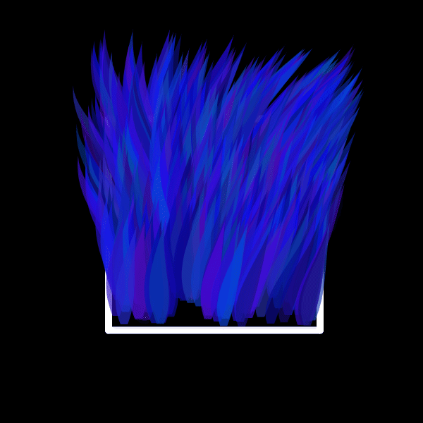 Grassbox. Blue edition.