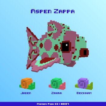 Aspen Zappa :: Mystery Fish 0137/1000