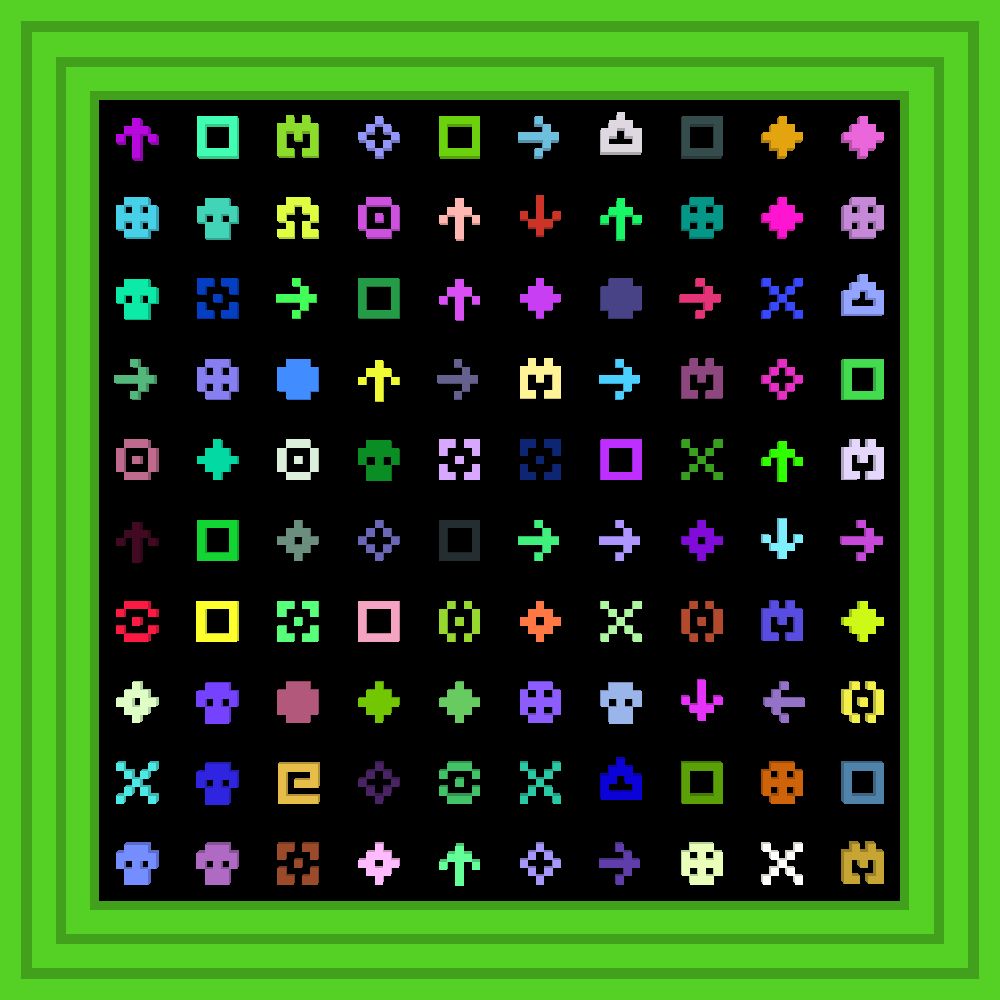 Life Is Pain. Pain is Gain. Rain. Brain. McClain! :: Procedural Symbols #353/1000