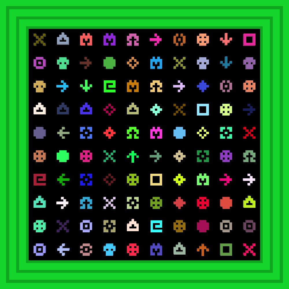 Tomohiro Nishikado :: Procedural Symbols #428/1000