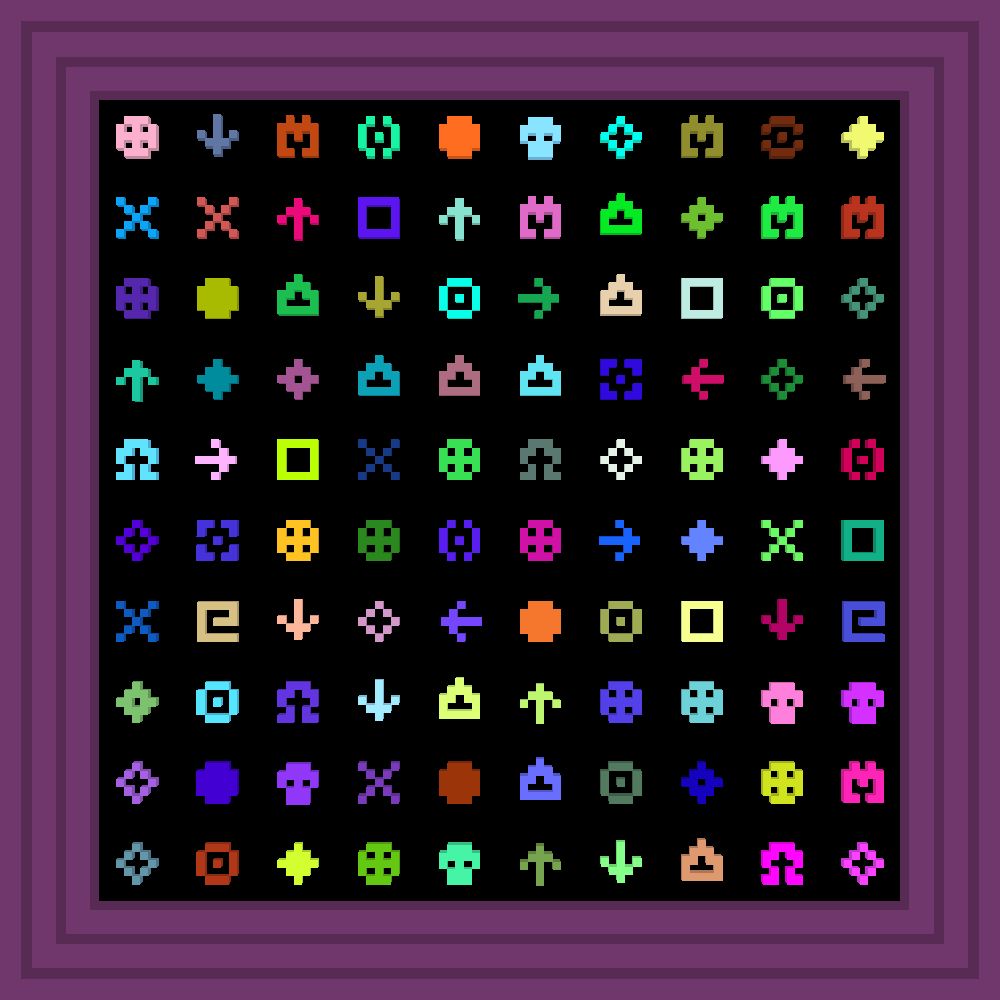 My Milkshake Brings All The Boys To The Yard :: Procedural Symbols #328/1000