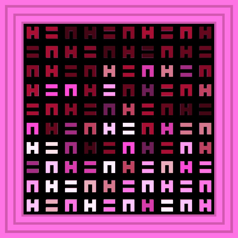 Sh!g  :: Procedural Symbols (H=N) #494/1000