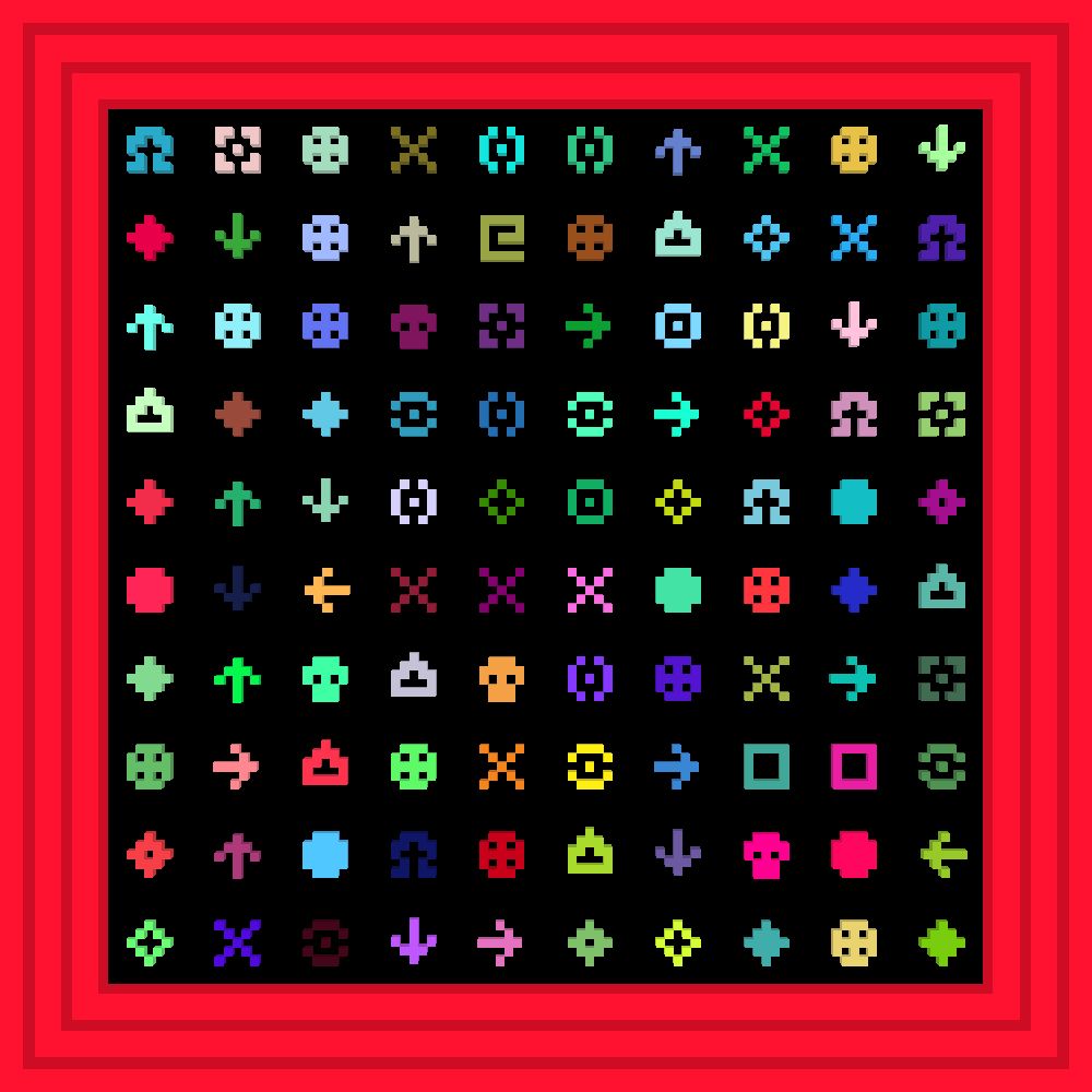 42069 :: Procedural Symbols #168/1000