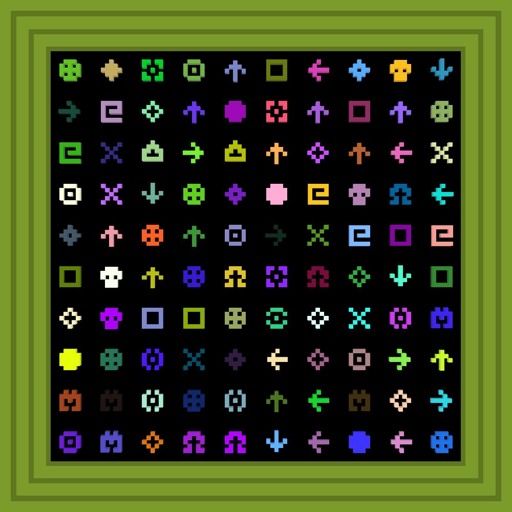 333 :: Procedural Symbols #333/1000