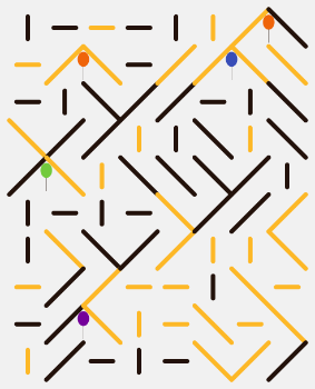 Generative Abstract Series #003 (Up Variant)