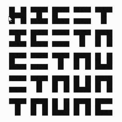 100HEN PETTERN !INVERTED