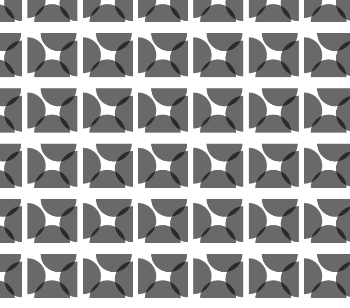 Overlapping circles