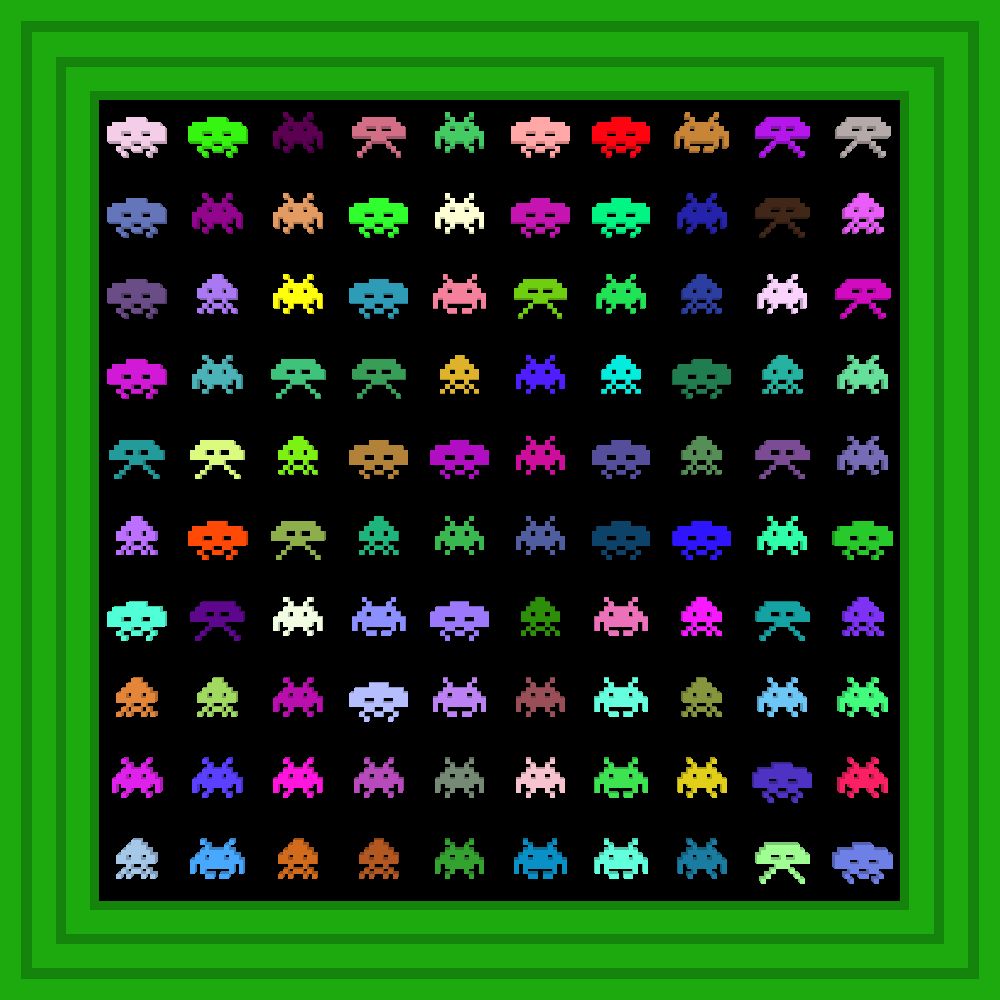 ThisIsaRobot :: Procedural Symbols (👾) #422/1000