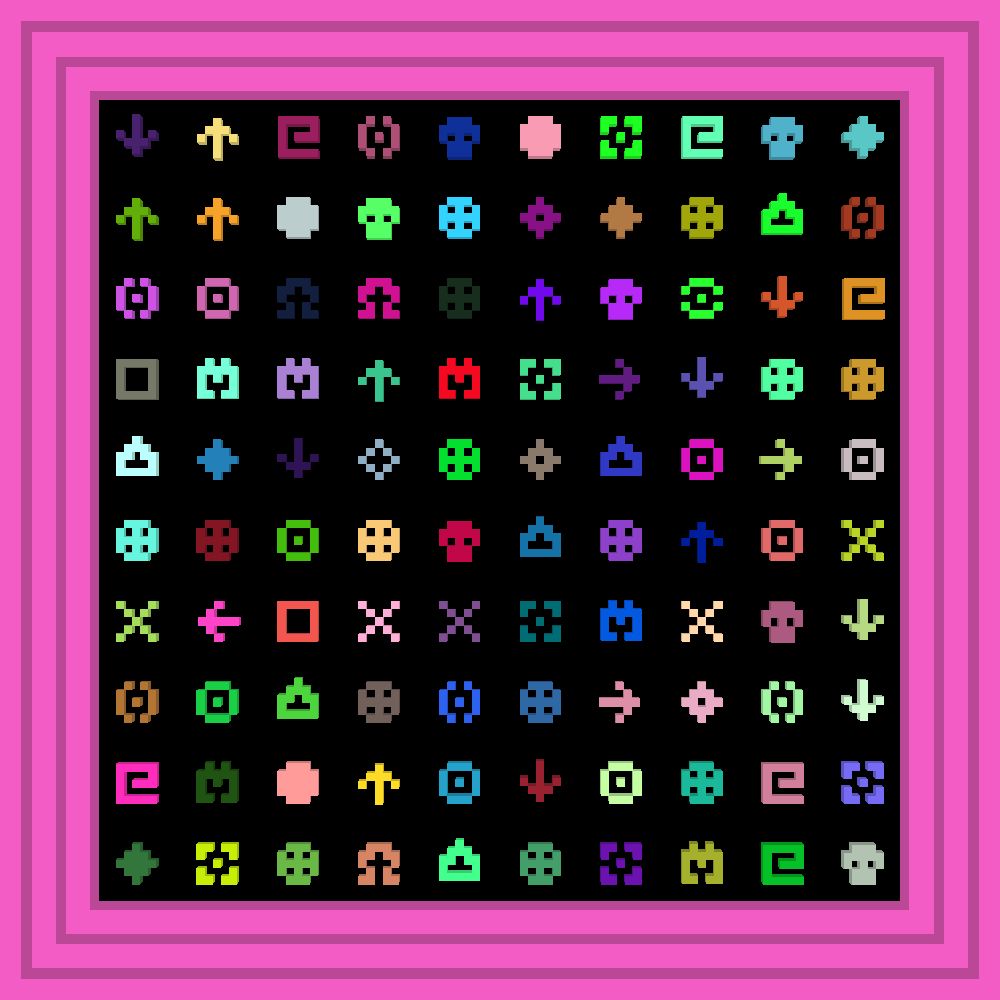 Drewby :: Procedural Symbols #175/1000