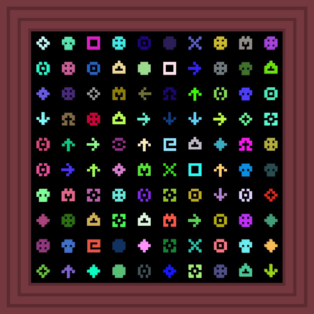 bitcoin :: Procedural Symbols #460/1000