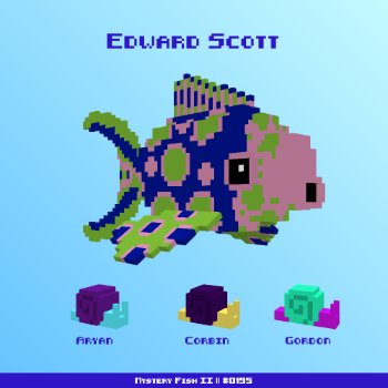 Edward Scott :: Mystery Fish 0195/1000