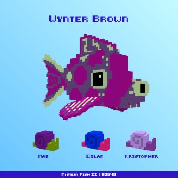 Wynter Brown :: Mystery Fish 0648/1000