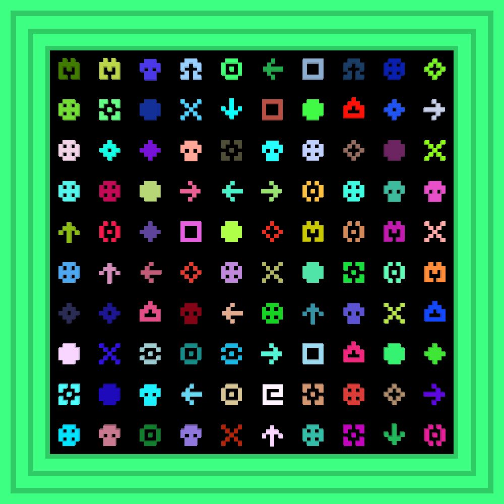 arethey.cool :: Procedural Symbols #8/1000