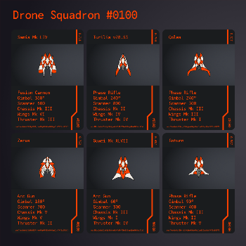 Drone Squadron: Elite #0100