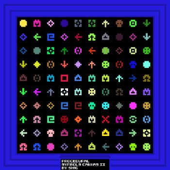 Procedural Symbols Canvas II