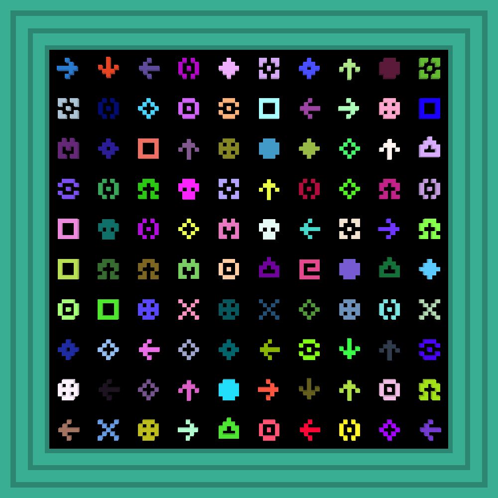 Where's the freakin Gaba GooL :: Procedural Symbols #126/1000
