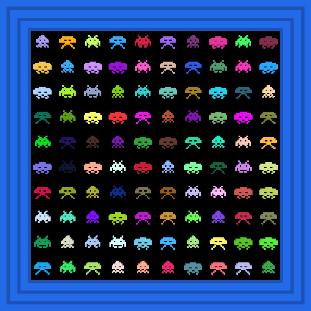 Coffee G's mom just screamed out as she came, "MAKE A 1/1 FOR B0BBYD!"   so, here you go.  kind of. :: Procedural Symbols (👾) #409/1000