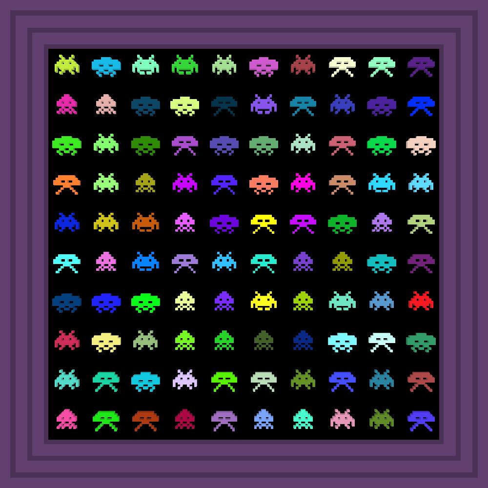 Love yourself :: Procedural Symbols (👾) #417/1000