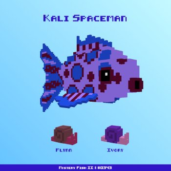 Kali Spaceman :: Mystery Fish 0343/1000