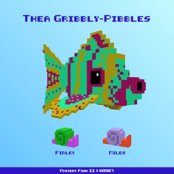 Thea Gribbly-Pibbles :: Mystery Fish 0567/1000