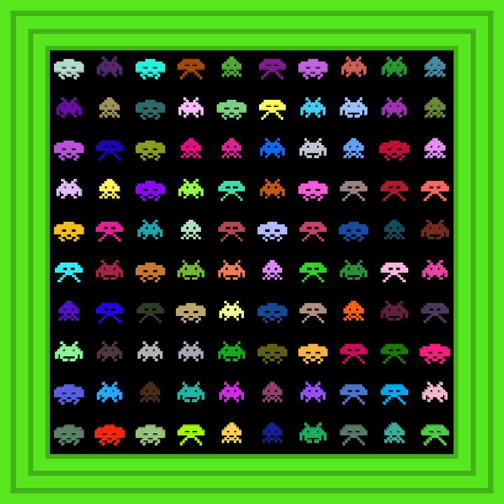 Some of those who work forces, are the same that burn crosses :: Procedural Symbols (👾) #411/1000