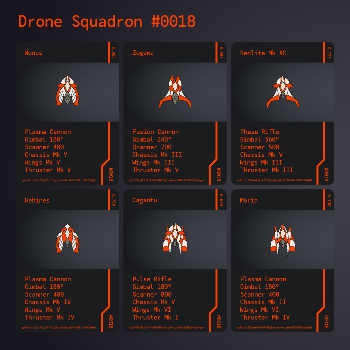 Drone Squadron: Elite #0018