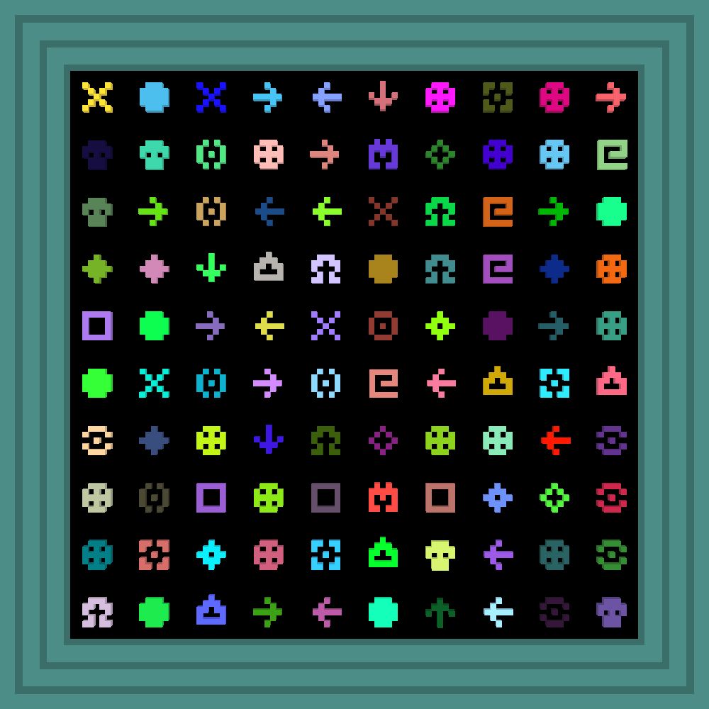 Bitcoin :: Procedural Symbols #182/1000