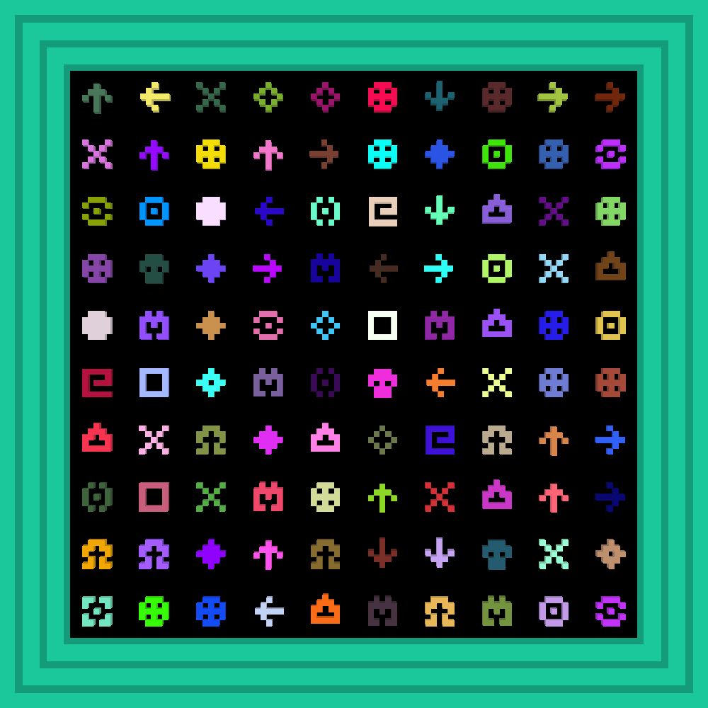 NFTs are dead :: Procedural Symbols #216/1000