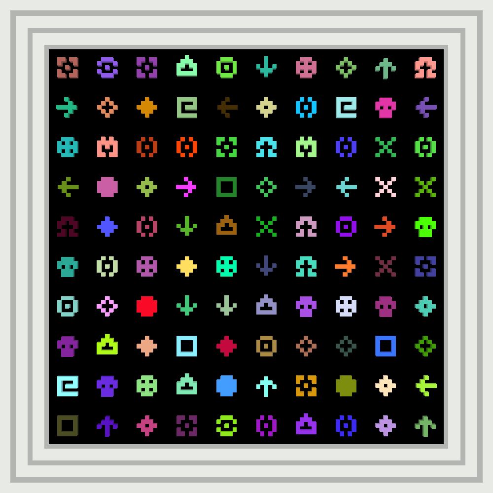Cats Cats Cats Cats Cats Cats Cats Cats Cats :: Procedural Symbols #71/1000
