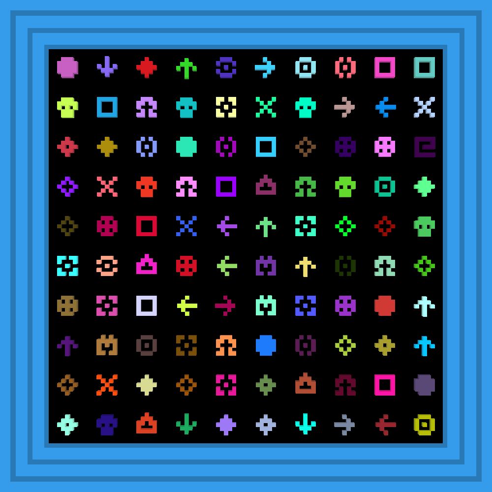 🔑 :: Procedural Symbols #315/1000