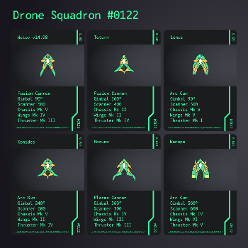Drone Squadron: Elite #0122