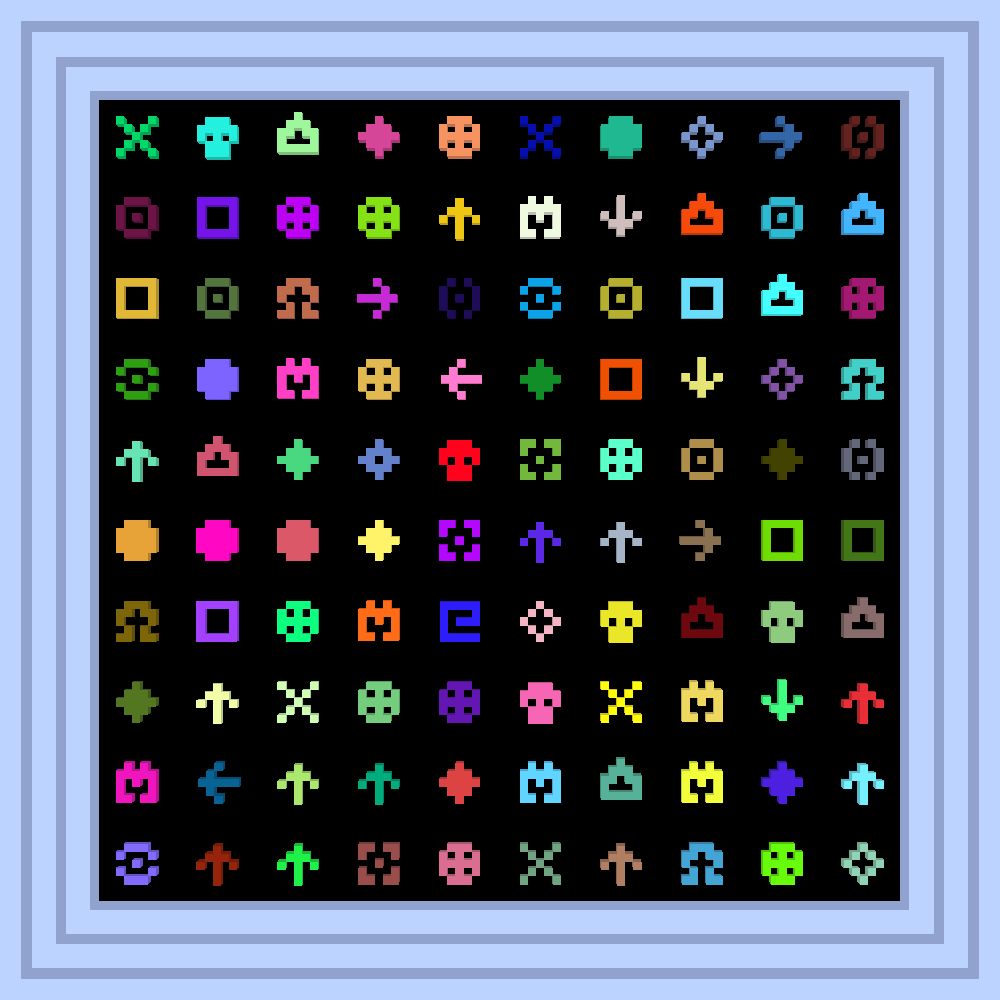 Whatever you do, don't tell anyone :: Procedural Symbols #352/1000
