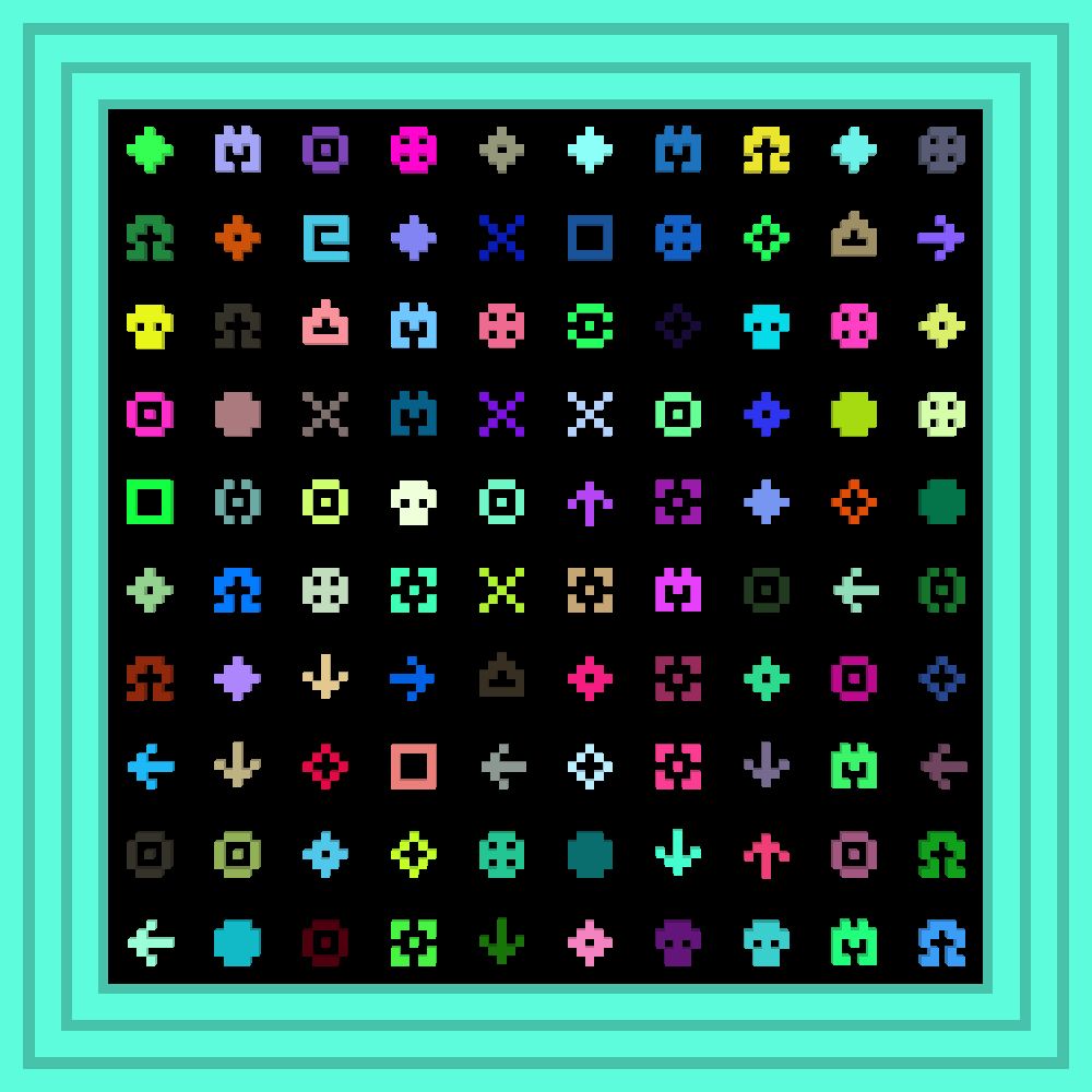 I will sleep with anyone who pays basilda fifteen hundred tezos and no this doesn't make her my pimp send txn hash and enjoy all of me :: Procedural Symbols #348/1000