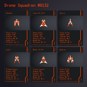 Drone Squadron: Elite #0132