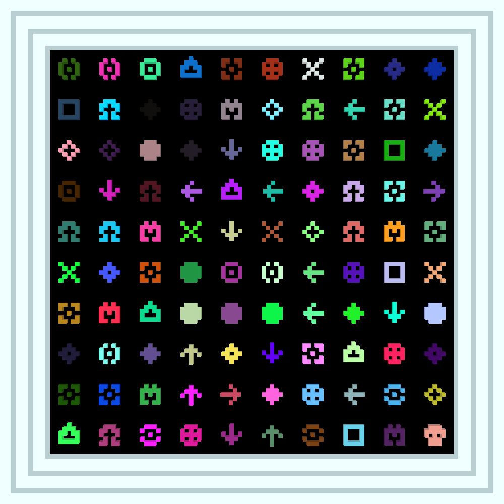monkey loveswinky :: Procedural Symbols #150/1000