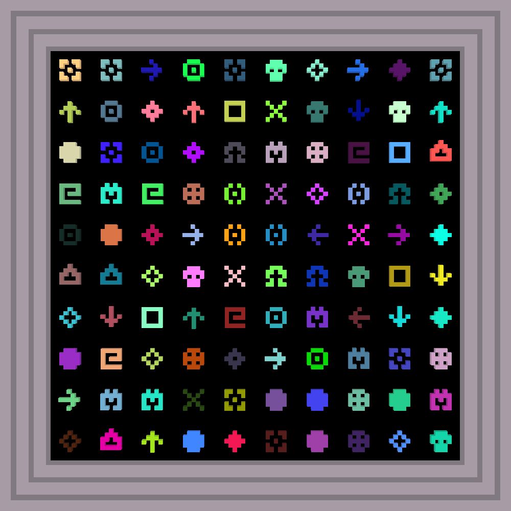 Tezos :: Procedural Symbols #102/1000