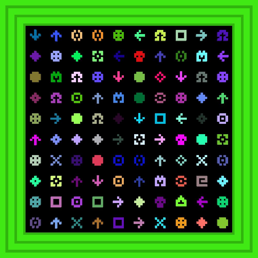hicetnunc :: Procedural Symbols #27/1000