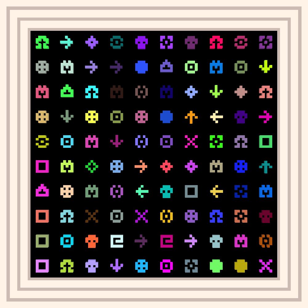 art :: Procedural Symbols #76/1000