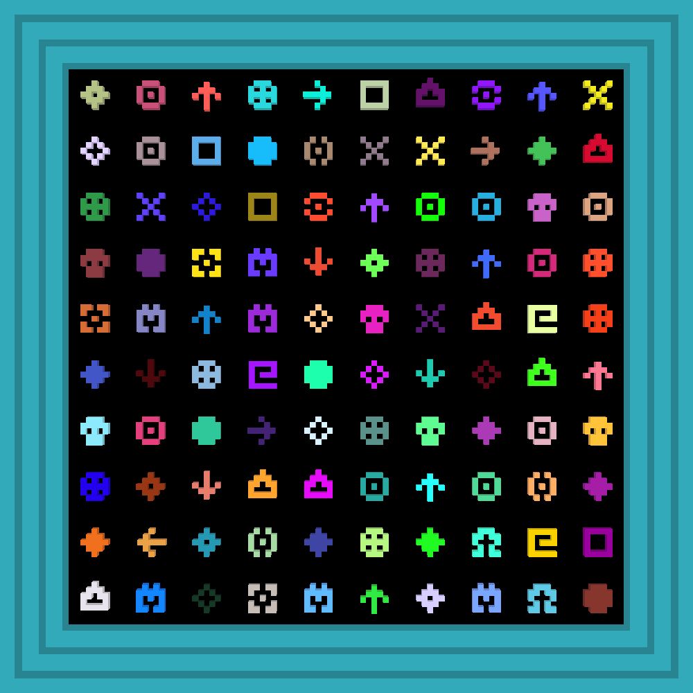 MarBle Floors, gold Toilets, and Chandeliers :: Procedural Symbols #169/1000