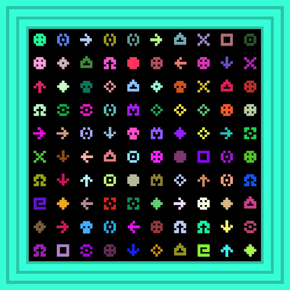 Please could you stop the noise? I'm trying to get some rest From all the unborn chicken Voices in my head :: Procedural Symbols #299/1000