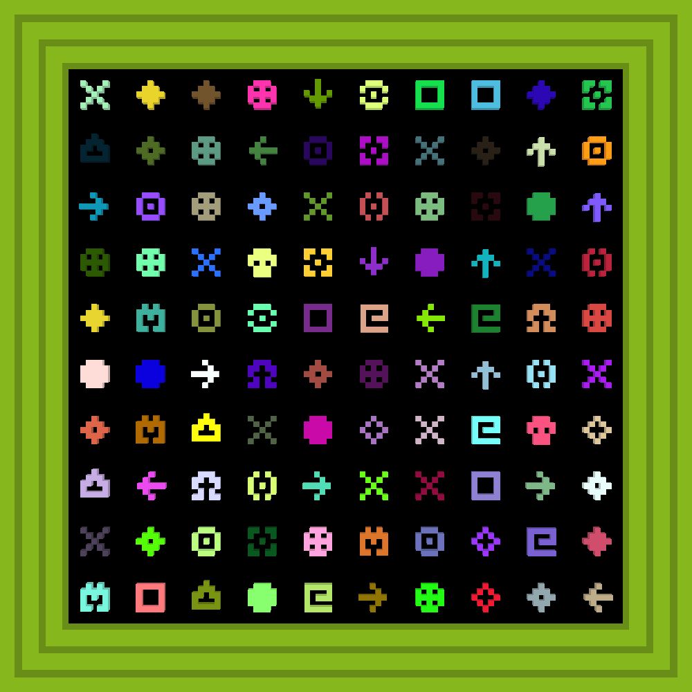 I want to be there when the wild wave comes :: Procedural Symbols #67/1000
