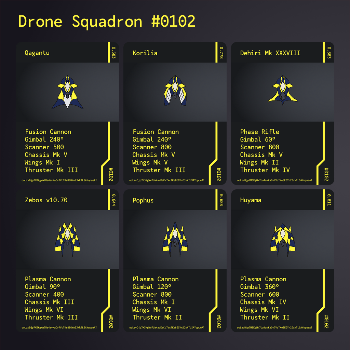 Drone Squadron: Elite #0102