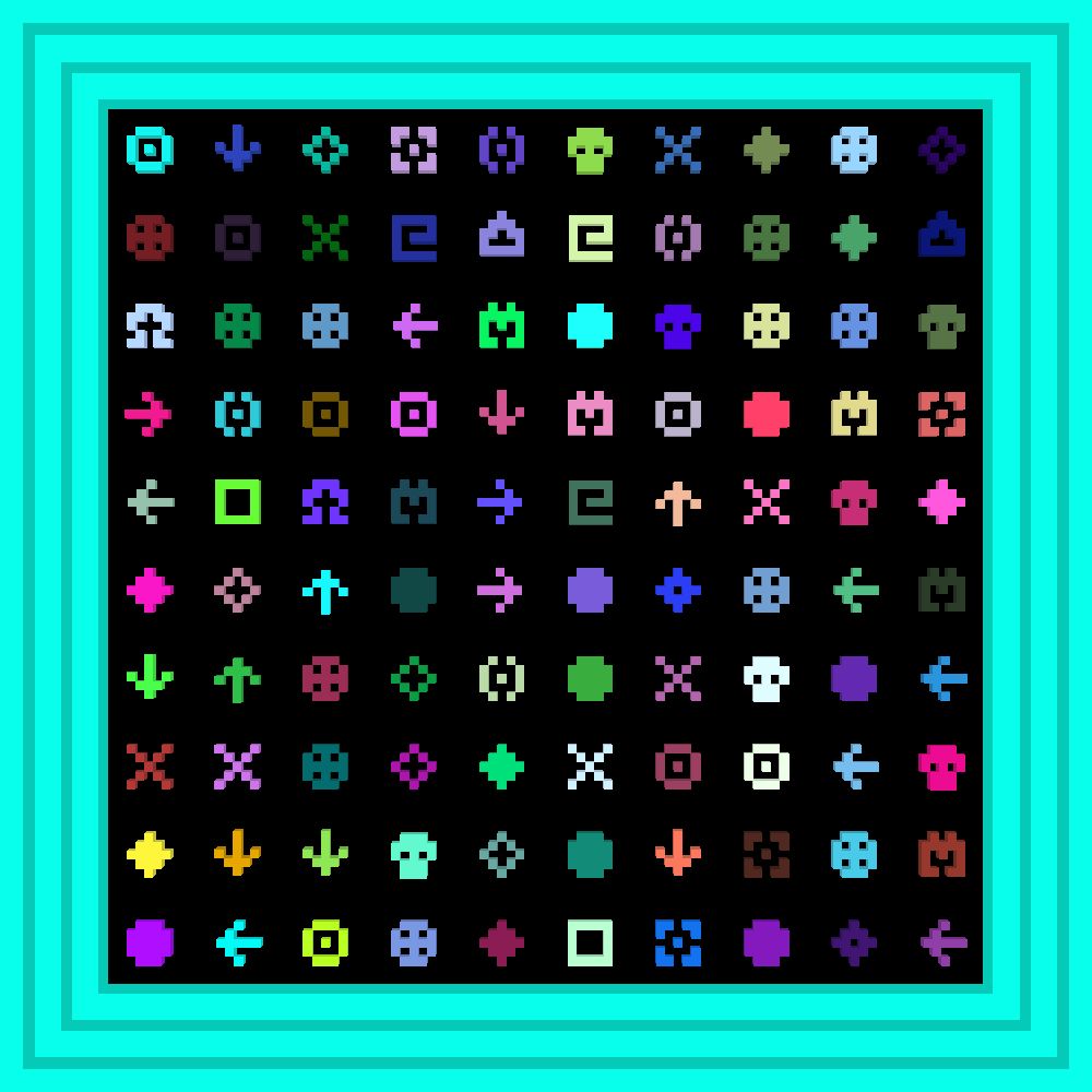 Paul :: Procedural Symbols #49/1000