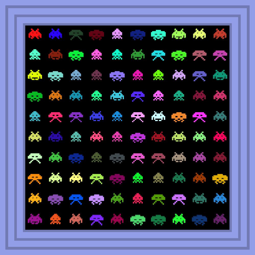 Live in the moment, always, non stop, always. :: Procedural Symbols (👾) #419/1000