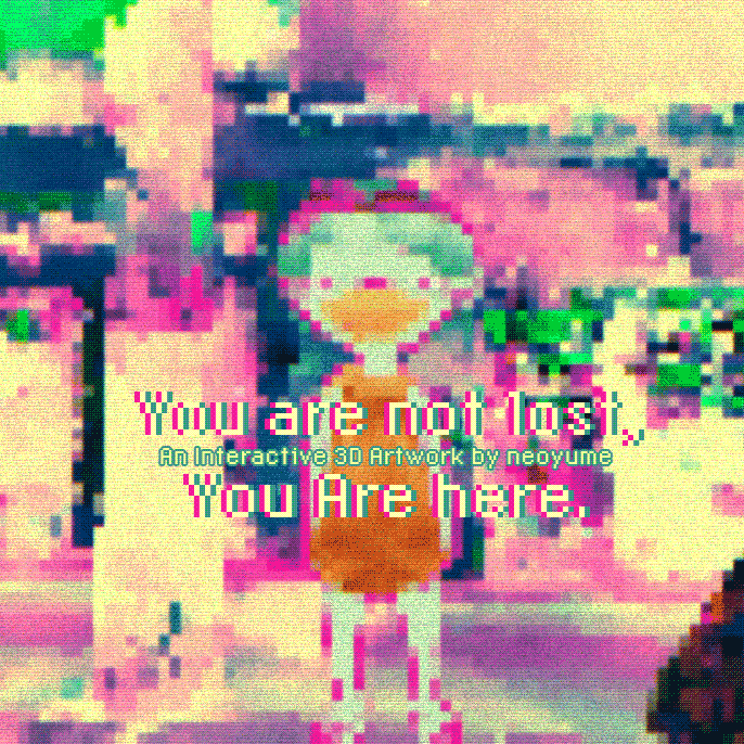 You are not lost, you are here.