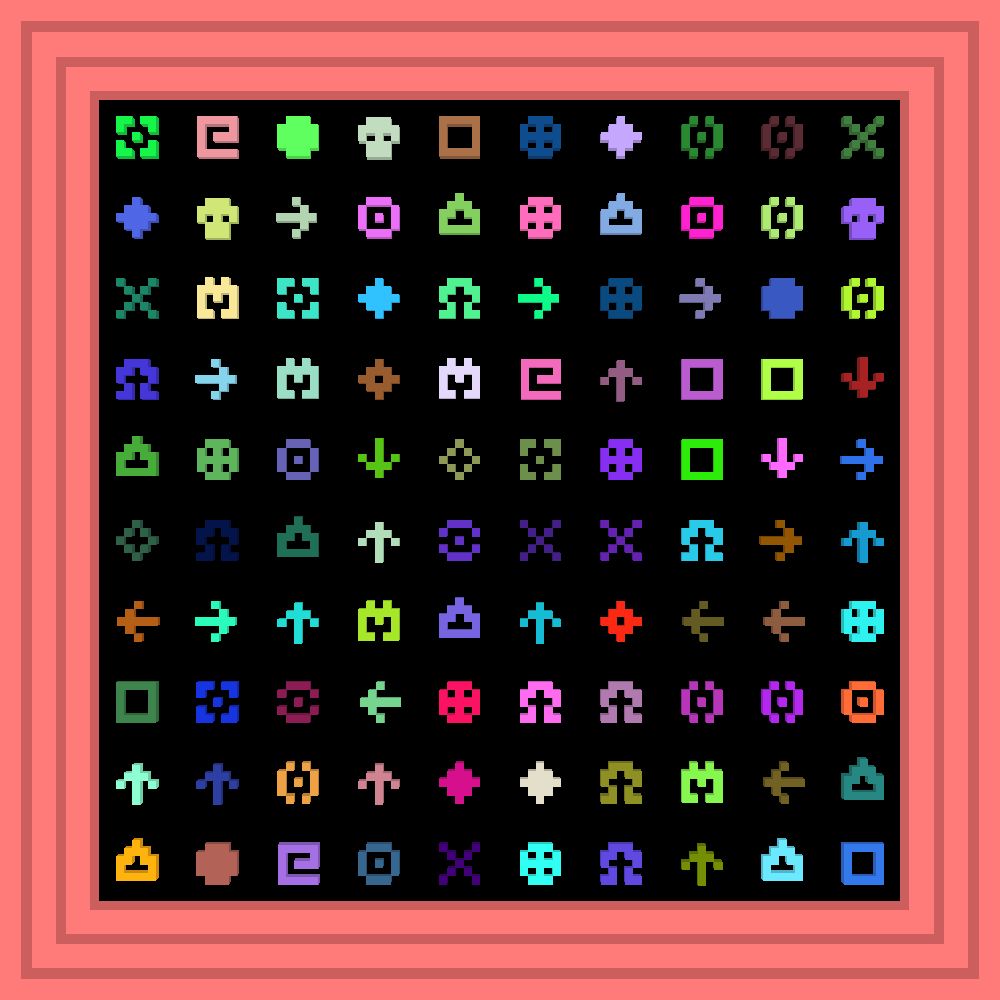 Fungi were First :: Procedural Symbols #245/1000