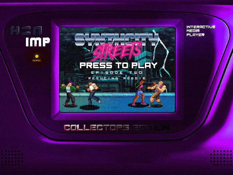 Synthcity Streets - EP 2: Rescuing Reggie - Collectors Edition