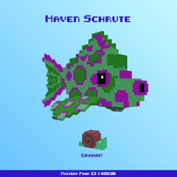 Haven Schrute :: Mystery Fish 0536/1000