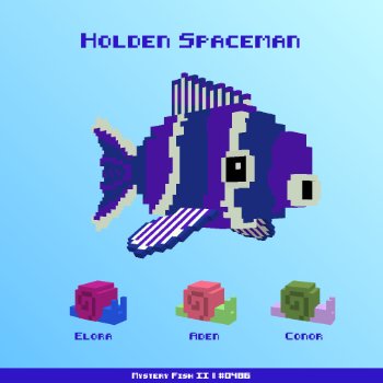 Holden Spaceman :: Mystery Fish 0486/1000